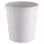Miskaste Helit H6105882 18 L apaļa plastmasas pelēka