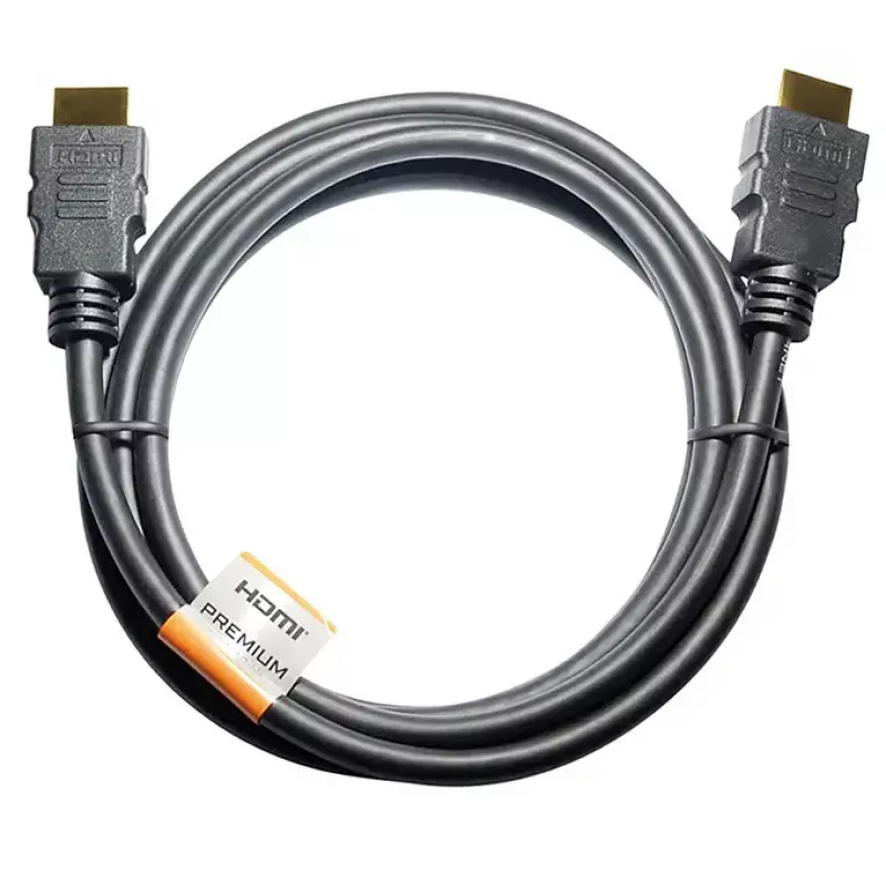 HDMI kabelis MaxTrack C 215-1, HDMI Type A uz Type A, 1 m, HDMI 2.1, 18 Gbit/s, melns