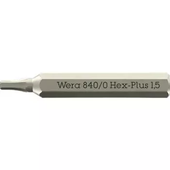 Skrūvgrieža uzgaļa bits Wera 05058110001 Hex 1.5 mm