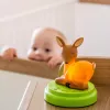 ANSMANN baby night-light 1800-0059 — LED, dzeltena gaisma, baterijas AA ×3, 119×119×137 mm, brūna/zaļa