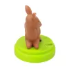 ANSMANN baby night-light 1800-0059 — LED, dzeltena gaisma, baterijas AA ×3, 119×119×137 mm, brūna/zaļa