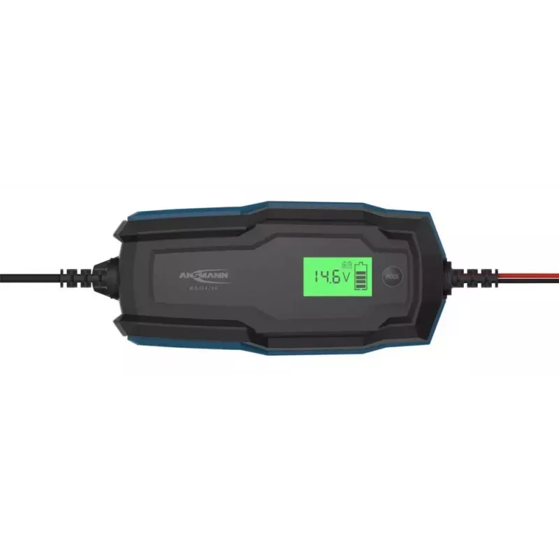 Transportlīdzekļa akumulatora lādētājs Ansmann 1001-0145 6-14 V 6 A Melns