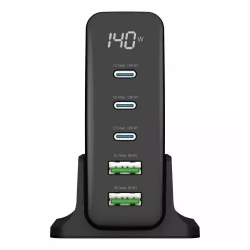 Iekštelpu lādētājs Ansmann DC5140PD Universal Melns USB ātrā uzlāde