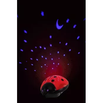 Naktslampiņa Ansmann Starlight Melns Red