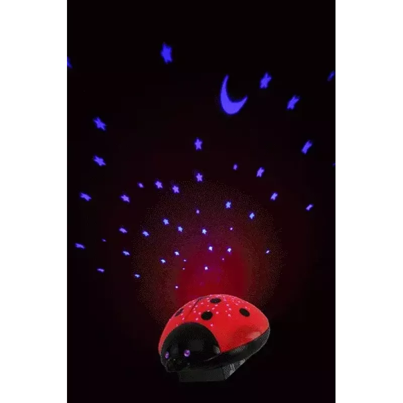 Naktslampiņa Ansmann Starlight Melns Red