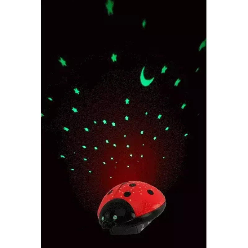 Naktslampiņa Ansmann Starlight Melns Red