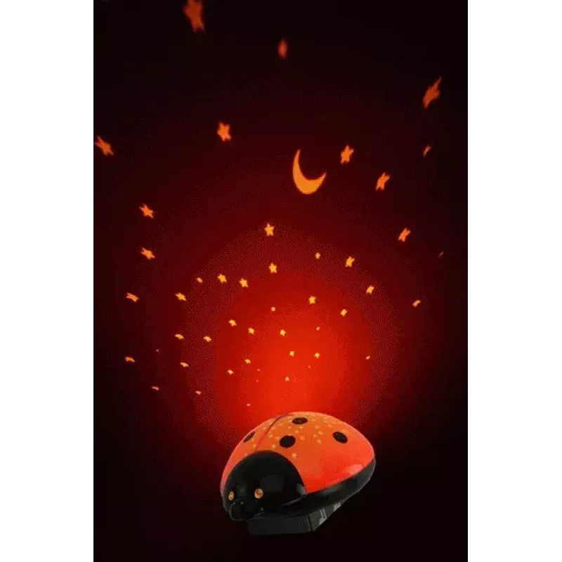 Naktslampiņa Ansmann Starlight Melns Red