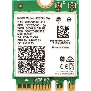 Tīkla adapteris INTEL Wireless‑6 AX201 M.2 2230 (CNVi) non‑vPro