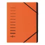 Tab Index A4 Pagna 40058-12 oranžs