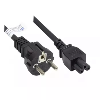 Strāvas kabelis Alcasa P0005-S018 Melns 1,8 m