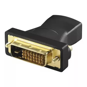 Adapteris HDMI DVI Alcasa HDMI - DVI F/M Melns