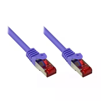 Tīkla kabelis Alcasa 50m Cat6 violets S/FTP