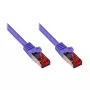 Tīkla kabelis Alcasa 50m Cat6 violets S/FTP