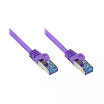 Tīkla kabelis Alcasa Cat6a RJ-45 3 m violets