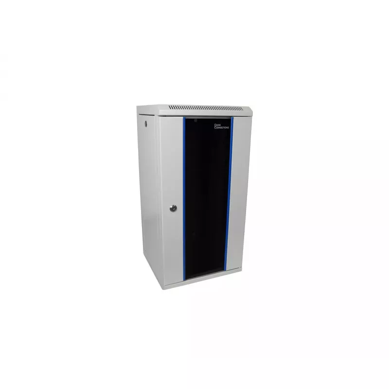 Brīvi stāvošs/pie sienas/uz grīdas stiprināms statīvs Alcasa GC-R0111 12U Gaiši pelēks