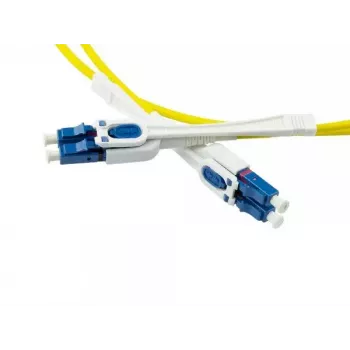 Alcasa LW-U920LC InfiniBand optiskās šķiedras kabelis 20 m 2x LC Dzeltens