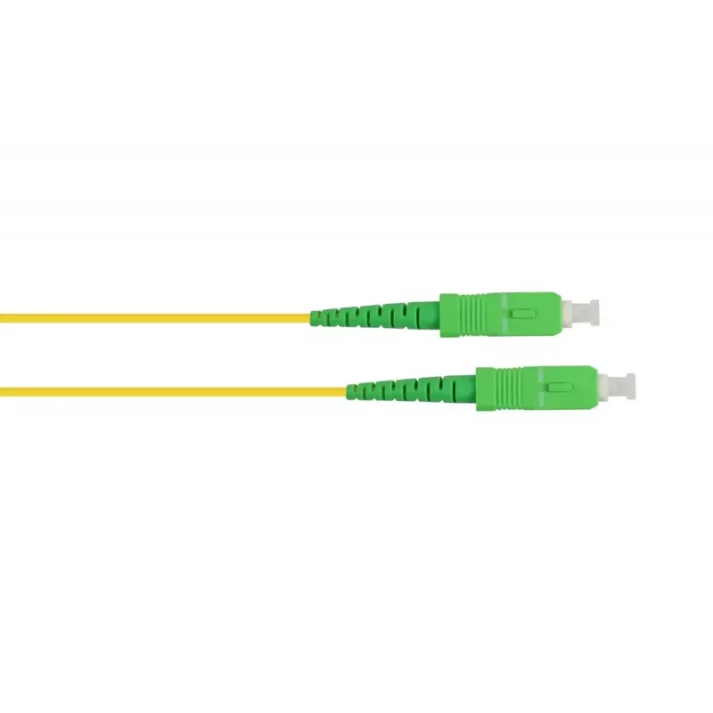 Optiskās šķiedras kabelis Alcasa LW-S905SASA 5 m SC FTTH dzeltens