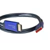 Video kabeļa adapteris Alcasa 4860-SF050B 5 m DisplayPort uz HDMI zils