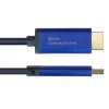 Video kabeļa adapteris Alcasa 4860-SF050B 5 m DisplayPort uz HDMI zils