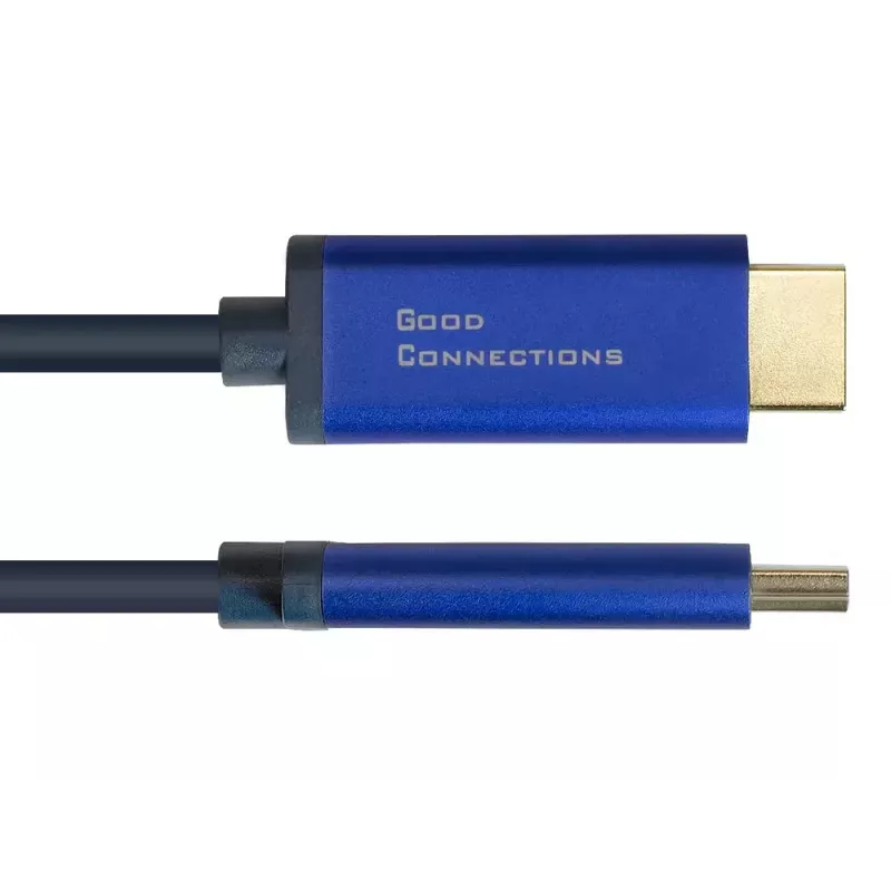 Video kabeļa adapteris Alcasa 4860-SF050B 5 m DisplayPort uz HDMI zils