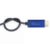 Video kabeļa adapteris Alcasa 4860-SF050B 5 m DisplayPort uz HDMI zils