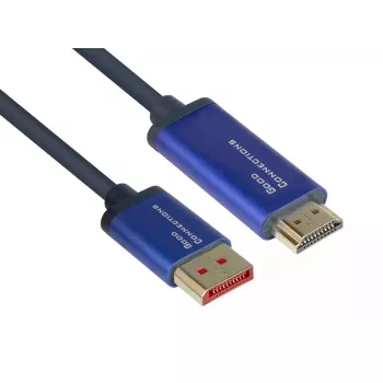 Video kabeļa adapteris Alcasa 4860-SF050B 5 m DisplayPort uz HDMI zils