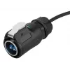 Alcasa S1 IC01-24F01 LC Melns 3m taisns Connector