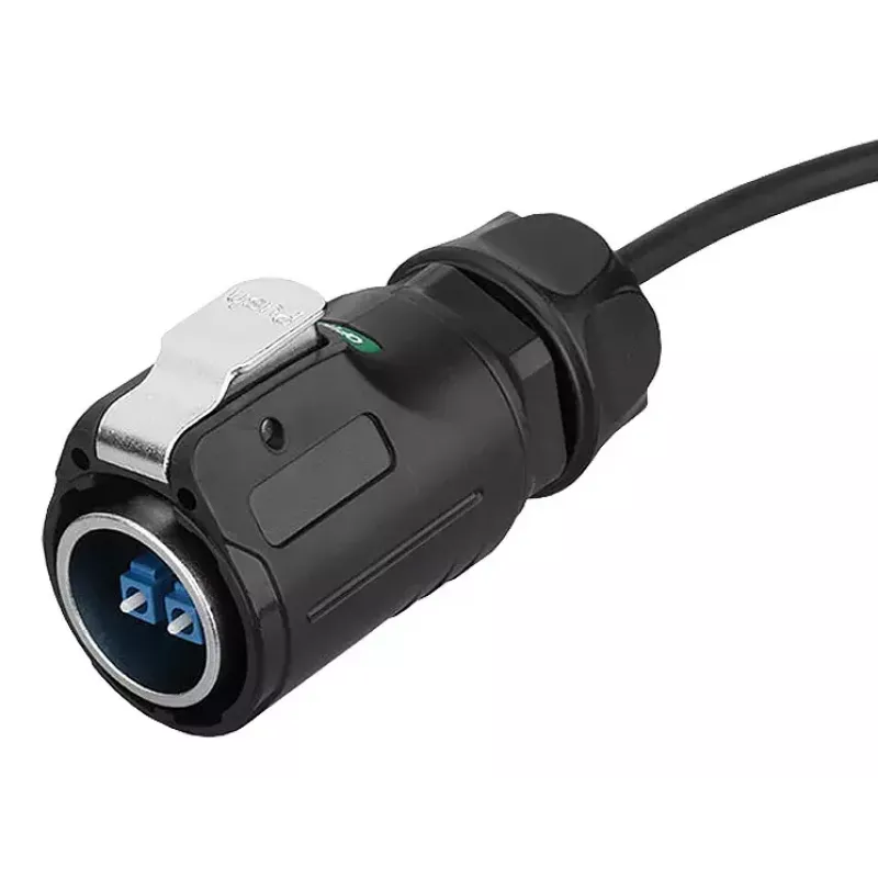 Alcasa S1 IC01-24F01 LC Melns 3m taisns Connector