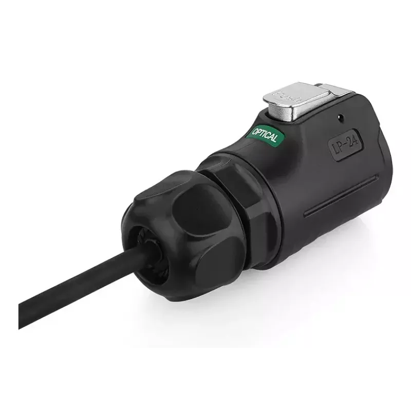 Alcasa S1 IC01-24F01 LC Melns 3m taisns Connector