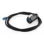 Alcasa S1 IC01-24F01 LC Melns 3m taisns Connector