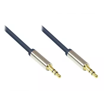 Audio kabelis Alcasa GC-M0043 5m 3.5mm zils