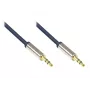 Audio kabelis Alcasa GC-M0043 5m 3.5mm zils