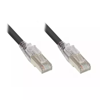 Tīkla kabelis Alcasa 8060-HV200S Melns 20 m Cat6a S/FTP