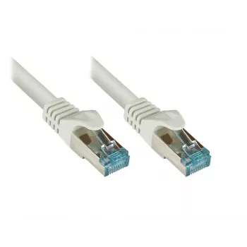 Tīkla kabelis Alcasa 8064-H500 50m Cat6a S/FTP pelēks