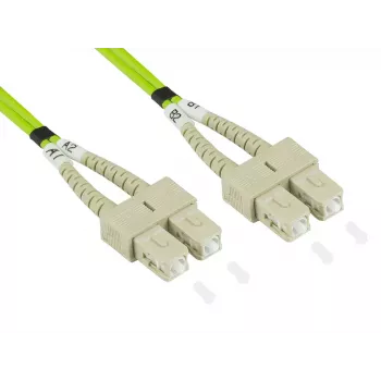 Optiskās šķiedras kabelis Alcasa LW-820SC5 20 m SC zaļš