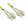 Optiskās šķiedras kabelis Alcasa LW-820SC5 20 m SC zaļš