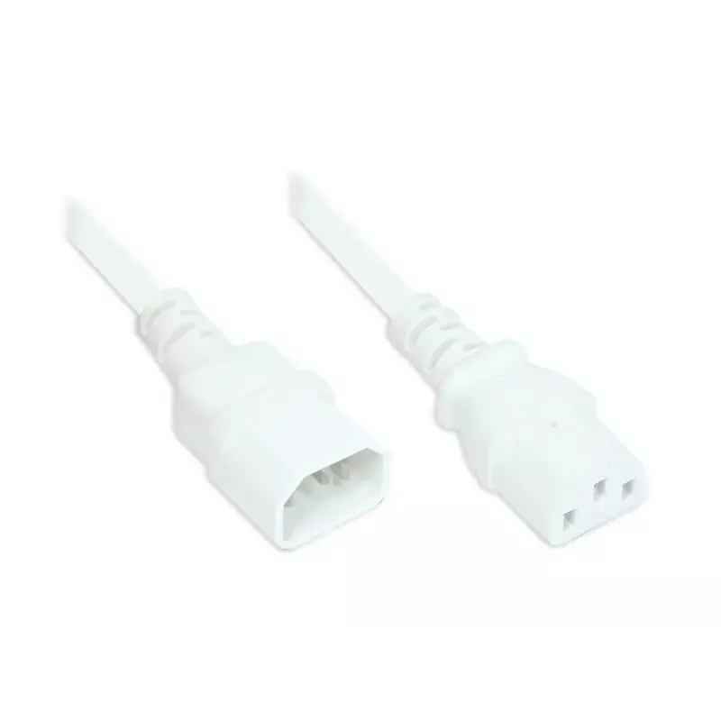 Strāvas kabelis Alcasa 1600-W020 2m C14 C13