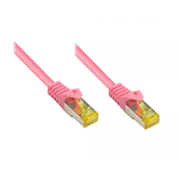 Tīkla kabelis Alcasa 50m Cat7 RJ-45 fuksīna S/FTP (S-STP)