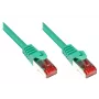 Tīkla kabelis Alcasa 40m Cat6 S/FTP zaļš