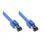 Tīkla kabelis Alcasa 8080-075B Zils 7,5m Cat8.1 S/FTP