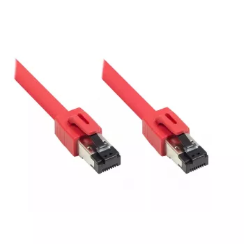Tīkla kabelis Alcasa 8080-075R sarkans 7,5 m Cat8.1 S/FTP