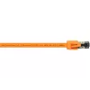 Tīkla kabelis Alcasa 8080-050O 5m Cat8.1 S/FTP oranža