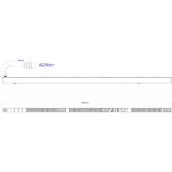 Strāvas sadales bloks Bachmann BlueNet BN3500 400V maiņstrāva 42 ligzdas