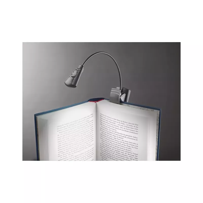 LED notšu gaismeklis König & Meyer 12241 melns ar bateriju darbināms