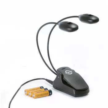 LED spuldze ar divām galvām km König & Meyer modelis 12270-000-55 — divgalvu LED rezerves lampa