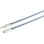 ShiverPeaks 3,5 mm audio kabelis ar hroma metāla slaidu savienotāju, zelta kontaktiem, 3,00 m