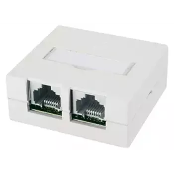 RJ-45 ligzda Telegärtner J00023A0056 Balta
