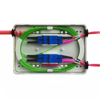 Elektrības sadales kārba Telegärtner H02050A0109 Balta 160x110x30 mm
