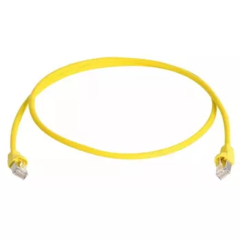 Tīkla kabelis Telegärtner MP8 FS 600 LSZH-0,5 dzeltens 0,5 m
