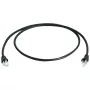 Tīkla kabelis Telegaertner MP8 FS 500 LSZH 0,25 m Cat6a SF/UTP RJ-45 – Melns